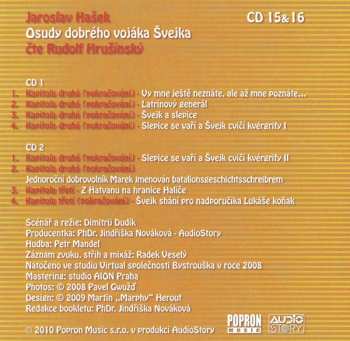 2CD Jaroslav Hašek: Osudy Dobrého Vojáka Švejka (CD 15 & 16) 51161