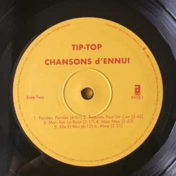 LP Jarvis Cocker: Chansons D'Ennui Tip-Top 125090