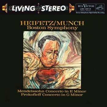 Album Jascha Heifetz: Concerto In E Minor / Concerto In G Minor