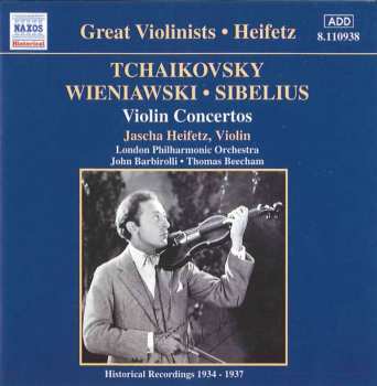 Album Jascha Heifetz: Violin Concertos