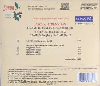 CD Jascha Horenstein: 'Don Juan' / Symphony No. 2 305127