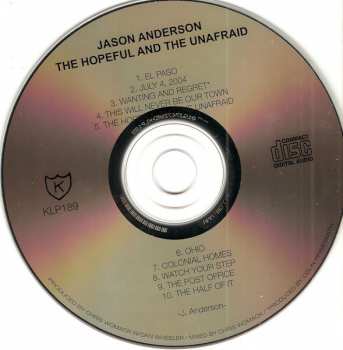 LP Jason Anderson: The Hopeful And The Unafraid 87011