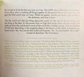 CD Jason Gray: Love Will Have The Final Word