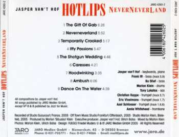 CD Jasper Van't Hof: NeverNeverLand 318828