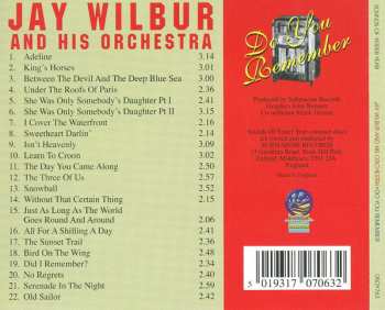 CD Jay Wilbur And His Orchestra: Do You Remember? 268101