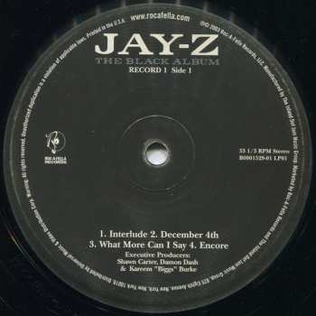 2LP Jay-Z: The Black Album 63049