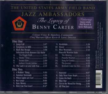 2CD The Jazz Ambassadors Of The United States Army Field Band: The Legacy Of Benny Carter 537912