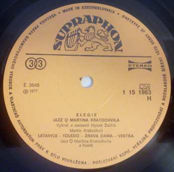LP Jazz Q: Elegie 157789
