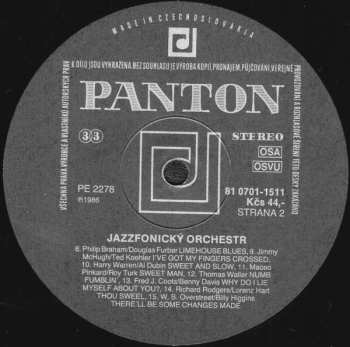 LP Jazzfonický Orchestr: Jazzfonický Orchestr = The Jazzphonic Orchestra 50052