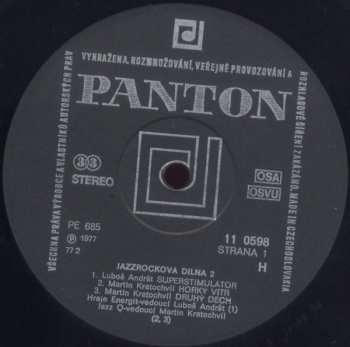 LP Jazz Q: Jazzrocková Dílna 2