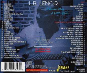 2CD J.B. Lenoir: I Wanna Play A Little While: The Complete Singles Collection 1950-1960 357176