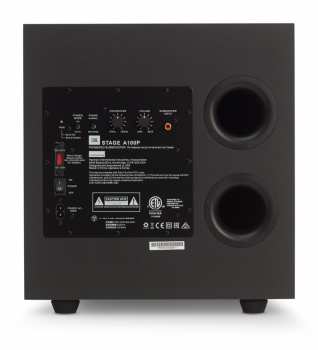Audiotechnika JBL STAGE A100P - Aktivní subwoofer, 150 W RMS, 10" - černý