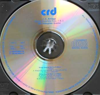 2CD Chilingirian String Quartet: String Quartets 1, 2 & 3, String Quartet Op. 1 No. 2