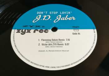 LP J.D. Jaber: Don't Stop Lovin' 69392