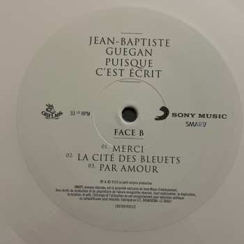 2LP Jean-Baptiste Guegan: Puisque C'Est Ecrit CLR | LTD