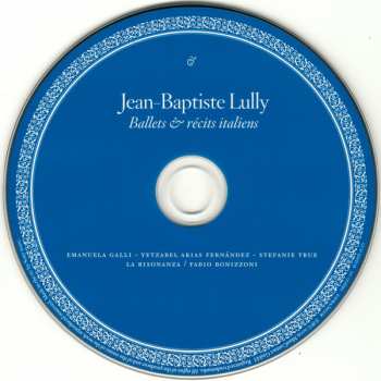CD Jean-Baptiste Lully: Ballets & Récits Italiens 474438
