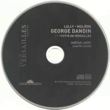 CD Jean-Baptiste Lully: George Dandin / La Grotte De Versailles 451120