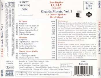 CD Jean-Baptiste Lully: Grands Motets Vol. 1 334057