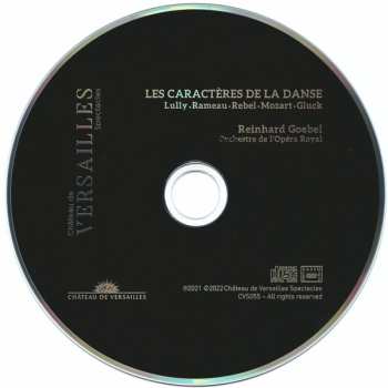 CD Jean-Baptiste Lully: Les Caractères De La Danse (Du Bourgeois Gentilhomme À Orphée) 473669