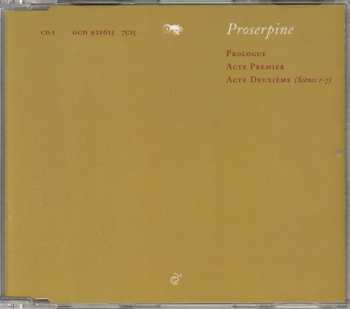 2CD/Box Set Jean-Baptiste Lully: Proserpine 303681