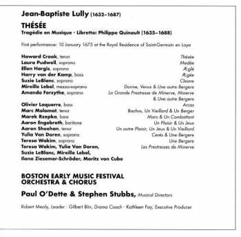 3CD Jean-Baptiste Lully: Thésée 193481