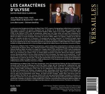 CD Jean-fery Rebel: Les Caractères D'Ulysse (Suites Pour Deux Clavecins = Suites for Two Harpsichords) 297872