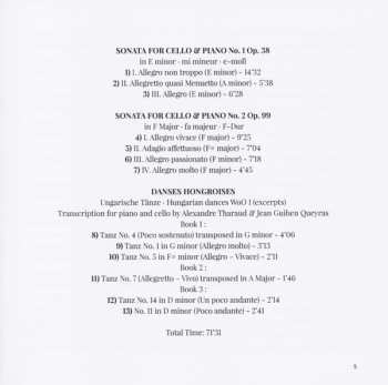 CD Jean-Guihen Queyras: Cello Sonatas • Hungarian Dances DIGI 49222