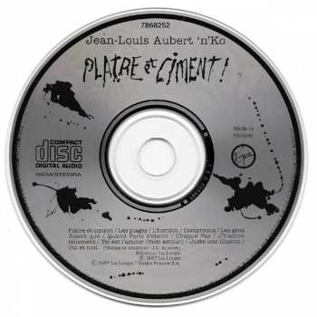 CD Jean-Louis Aubert And Ko.: Plâtre Et Ciment ! 318313