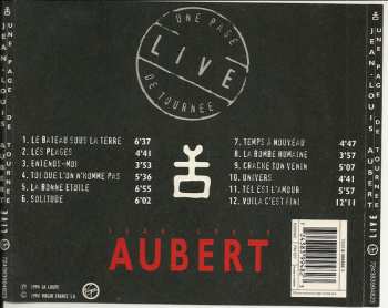 CD Jean-Louis Aubert: Une Page De Tournée (Live) 314524