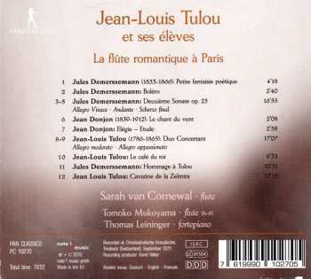 CD Jean Louis Tulou: Jean-Louis Tulou Et Ses Eleves: La Flute Romantique A Paris 402669