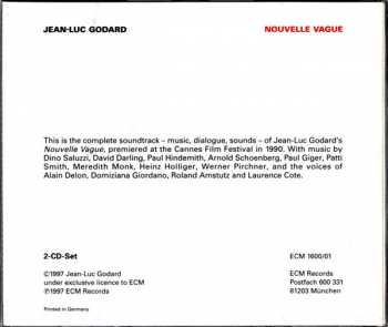 2CD/Box Set Jean-Luc Godard: Nouvelle Vague 303481