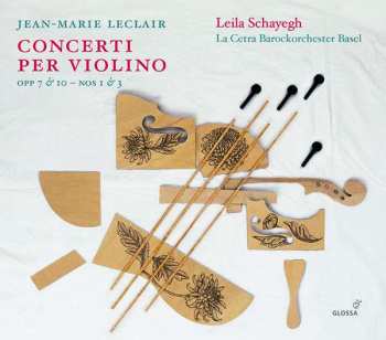 Jean Marie Leclair: Concerti Per Violino, Vol. II (Op. 7 &10 – Nos 1 & 3)