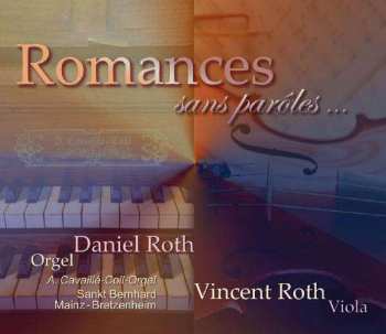 Album Jean Marie Leclair: Daniel Roth - Romances Sans Paroles... - Werke Für Viola & Orgel
