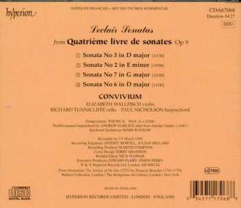 CD Jean Marie Leclair: Sonatas From The Quatrième Livre De Sonates, Op 9 314251