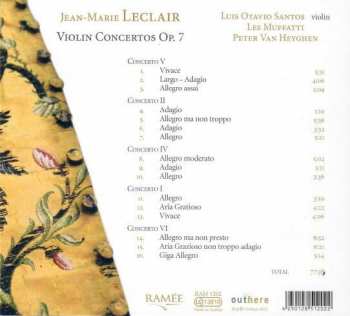 CD Jean Marie Leclair: Violin Concertos Op. 7 307872