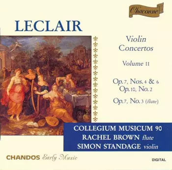 Jean Marie Leclair: Violin Concertos Volume II