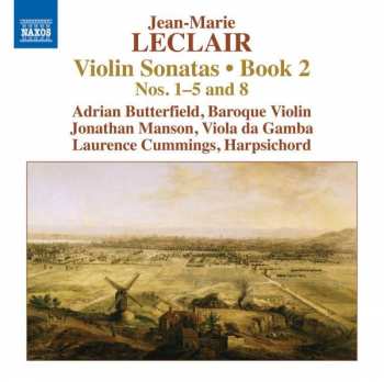 Album Jean Marie Leclair: Violin Sonatas • Book 2 Nos. 1-5 and 8