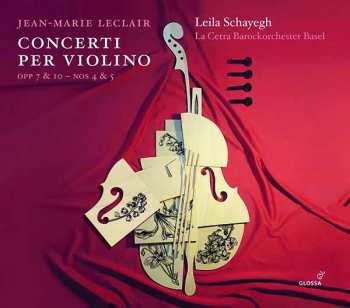 Album Jean Marie Leclair: Violinkonzerte Op.7 Nr.4 & 5;op.10 Nr.4 & 5