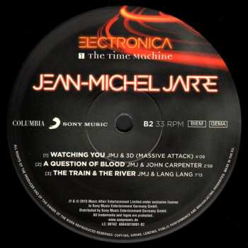 2LP Jean-Michel Jarre: Electronica 1: The Time Machine 306241