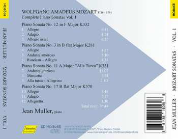 CD Jean Muller: Piano Sonatas Vol. 1 436070