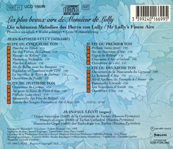 CD Jean-Paul Lécot: Les Plus Beaux Airs De Monsieur De Lully 448678
