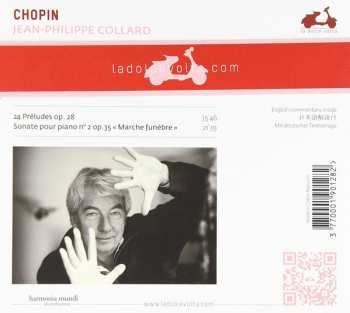 CD Jean-Philippe Collard: Chopin: 24 Preludes & Piano Sonata No. 2 510424