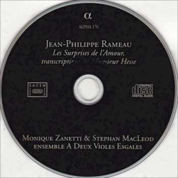 CD Jean-Philippe Rameau: Les Surprises De L'Amour, Transcriptions De Monsieur Hesse 292702