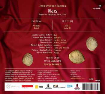 2CD Jean-Philippe Rameau: Naïs 154202