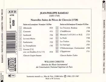 CD Jean-Philippe Rameau: Nouvelles Suites  de Pièces de Clavecin (1728) 469581