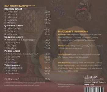 CD Jean-Philippe Rameau: Pièces De Clavecin En Concerts 324163