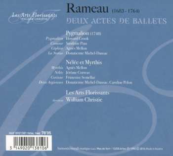 CD Jean-Philippe Rameau: Pygmalion / Nélée & Myrthis DIGI 95147