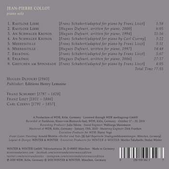 CD Jean-Pierre Collot: Spectral Visions Of Goethe 328828