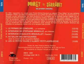 CD Jean Poiret et Michel Serrault: Nos Premiers Sketches 227389