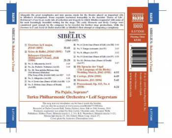 CD Jean Sibelius: Belshazzar's Feast / Overture In E / Scène De Ballet / Wedding March / Cortège / Menuetto / Processional 114102